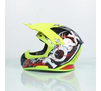 Casque pour moto cross Torx Marvin Eyes Neon Lemon Taille L jaune vert fluo
