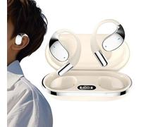 Casque pour traducteur de langues : support de 156 langues avec clip, module d'interprétation à double direction, outil de conversation portable pour voyage, accessoire d'apprentissage pour Reu