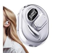 Casque pour traduction sans fil, réduction du bruit, écran de la batterie | Traducteur avec IA en réel pour bureau, maison, voyage, travail, école, apprentissage, sport, salle de sport en plein air
