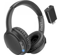 Casque Pour Tv - Casque Sans Fil Pour Tv Bkm400 Avec Émetteur Bluetooth Usb, Portée 50M, Plug & Play, Son Clair, Léger Et Confortable, Jusqu'À 20 Heures D'Autonomie De Batterie[J1061]