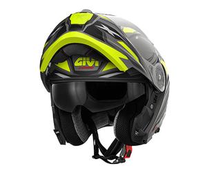 Casque rabattable GIVI HPS X.27 SECTOR - Graphic SECTOR, transparent, taille XL
