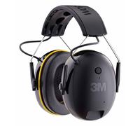 3M Casque antibruit sans fil WorkTunes doté de la technologie sans fil Bluetooth®, 90543EC1 (94-105 dB), Le Noir