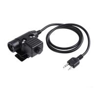 Casque radio PTT, U94 Adaptateur PTT Push To Talk pour talkie-walkie pour BaoFeng UV-5R pour Kenwood pour Z -Tactique (pour ICOM)