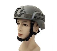 Casque Rapide Mich2000 Airsoft Mh Casque Tactique Extérieur Tactique Painball Cs Swat Équipement De Protection D'équitation - Type Gray #A