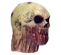 Casque réaliste d'Halloween - Visage de mort-vivant, visage de mort-vivant en latex | Accessoire de costume effrayant pour boîte de nuit, bal masqué, spectacle de performance, rassemblement effrayant