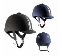 Casque recouverte en microfibre Tattini Pro - noir - 56 cm 59 cm