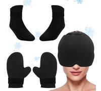 Casque Réfrigérant Chimiothérapie - Kit Chaussettes Réfrigérantes et Gants