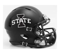 Casque Riddell Replica Mini Speed Style des Cyclones de l'Iowa, noir satin