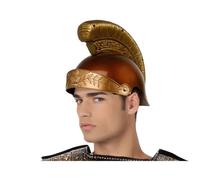Casque romain ATOSA - Doré pour homme et femme - Utilisation extérieure