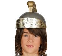 Casque romain enfant - Argenté/gris - Taille Unique