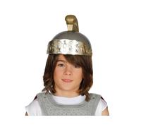 Casque Romain Enfant Taille Unique Argenté