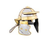 Casque Romain Italique -H-, Acier Et Laiton