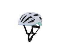 Casque route cairn atom blanc vert