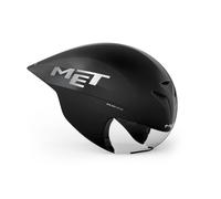 Casque Route Drone Wide Body II Noir Métallique Brillant MET Vélo