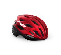 Casque Route Estro MIPS Rouge Noir Métallisé Brillant MET Vélo