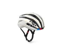 Casque MET Trenta 3K Carbon Édition Limitée Arc-en-ciel Blanc, Taille M (56-58 cm)