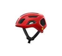 Casque route poc ventral air mips rouge