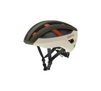 Casque route smith network mips beige marron