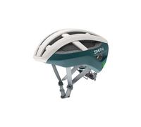 Casque route smith network mips blanc bleu