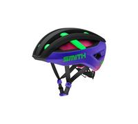 Casque route smith network mips noir violet