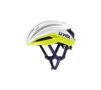 Casque route uvex surge aero mips team edition blanc jaune