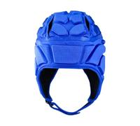 Casque Rugby Casque de Rugby, Couvre-Chef Souple, Casquette mêlée Football, Casque Protection for Skateboard Hockey pour Adultes(Blue XL)