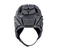 Casque Rugby Casque de Rugby, Couvre-Chef Souple, Casquette mêlée Football, Casque Protection for Skateboard Hockey pour Adultes(Black XL)
