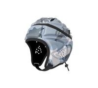 Casque Rugby Couvre-Chef rembourré réglable de Rugby, Gardien But Football, Protection tête Souple, Casque for Jeunes Adultes Unisexes pour Adultes(Light Blue)