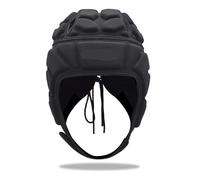 Casque Rugby Profession Football Baseball Gardien de But Casque Sport Rugby Scrum Casquette Garde-tête But Rouleau Chapeau tête Protecteur pour Adultes(L)