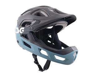 Casque S R Graphic Design Flow - Noir/Bleu - Taille L/XL - TSG