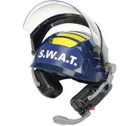 Casque S.W.A.T - KLEIN - 8809 - Visière escamotable, écouteurs et micros factices - Déguisement policier - Dès 3 ans