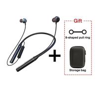 Casque sans fil 180 Heure Endurance Bluetooth Basse Casque avec Micro Stéréo Neckband Écouteurs Sport Auriculares Pour TF Carte-Black