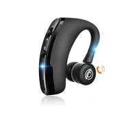 Casque sans fil 25 heures d'autonomie en conversation mono avec microphone HD CVC8.0, rotation à 270 V9 Noir