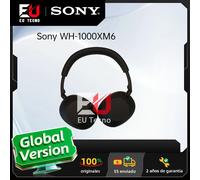 Casque antibruit sans fil original Sony WH-1000XM6 HD Processeur antibruit QN3 12 micros autonomie de la batterie 30 heures Black