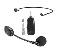 Casque sans fil | Amplificateur vocal de portée de 160 pieds Temps de travail 6H,Microphone sans fil rechargeable 3Charge USB, haut-parleurs pour enseignants Guides Instructeur de fitness