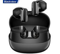 Casque sans Fil Blackview AirBuds 20, Écouteurs Bluetooth Réduction du Bruit DNS 400 mAh IPX4 étanche - Noir
