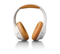 Casque sans fil Bluetooth® avec réduction de bruit active et microphones intégrés - Lenco - - Gris-Blanc