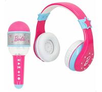 Casque sans fil Bluetooth pour enfants - COLORBABY - Barbie - Multicolore - Jeu karaoké - Microphone intégré