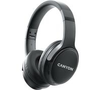 Casque sans fil CANYON OnRiff 4, BT 5.3, USB-C, batterie 500 mAh, micro, transducteurs 40 mm, noir