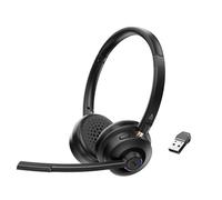 Creative Casque sans fil Chat Wireless sur oreille, Micro perche à réduction de bruit, Dongle USB