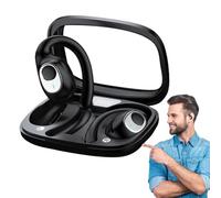 Casque sans fil, écouteurs supra-auriculaires stéréo, suppression du bruit, affichage numérique pour gym, sport, course à pied, femme et