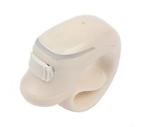Casque sans fil étanche pour salle de sport, bureau, appels clairs, portée de 10 m, blanc (couleur peau)