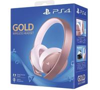 Casque Sans Fil Gold Rose Gold - Sony Virtual Surround Sound 7.1 pour PS4 - Optimisé PSVR - PlayStation Officiel