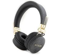 Casque Sans Fil - Guess - GUBH704GEMK - Cuir PU Noir - Autonomie 32h - IPX4