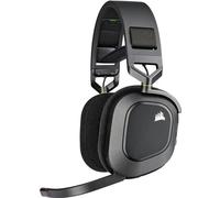 Casque sans fil HS80 RGB - Carbone CORSAIR - Casque micro - Dolby Atmos - Technologie sans fil
