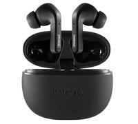 Intenso T300A Oreillette Bluetooth Stereo noir Noise Cancelling affichage de la charge de la batterie, micro-casque, boîtier de