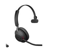 Casque sans fil - JABRA - Evolve2 65 - USB-C - Mono - Annulation du bruit