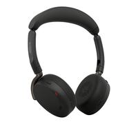 Casque sans fil Jabra Evolve3 65 Flex Bluetooth USB Type-C réduction de bruit adaptative IA arceau pliable noir