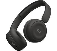 Casque sans Fil JVC avec autonomie de 50 Heures, Coussinets Souples, Conception Pliable, Bluetooth 5.3, Connexion multipoint, Application égaliseur EQ, Micro intégré - Noir Mat - HAS59WB