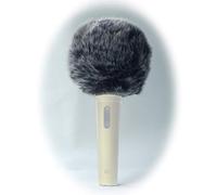 Casque sans Fil karaoké Handheld Microphone Wind Coque Furry Pare-Brise Compatible pour Shure SM58 Beta 58 87 A PG58 Pga48lc KSM9 SM86 AKG C5 C7 C535eb Sennheiser E935 E822s E945 E822s XS1